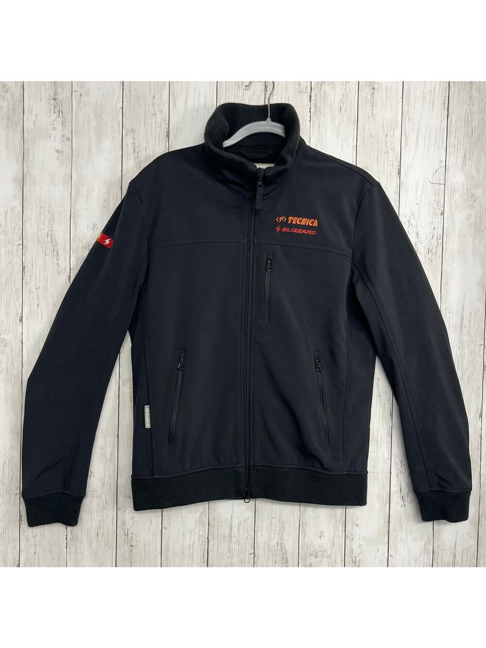 Dolomite x Tecnica Blizzard Men's Softshell Ski Jacket Black Stretch Mid Layer